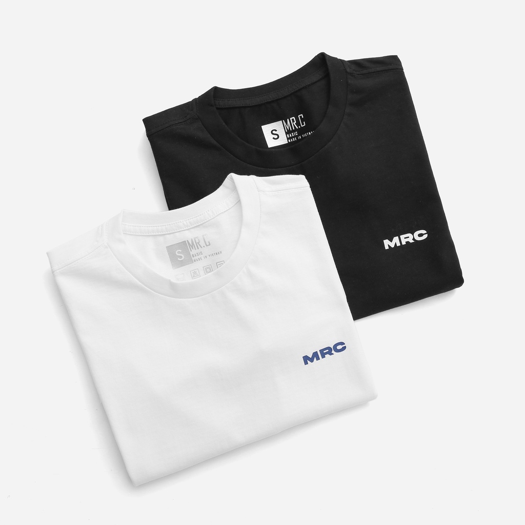 Áo thun nam cổ tròn cao cấp MRC 2202037 chất vải cotton thoáng mát form regular - MENFIT