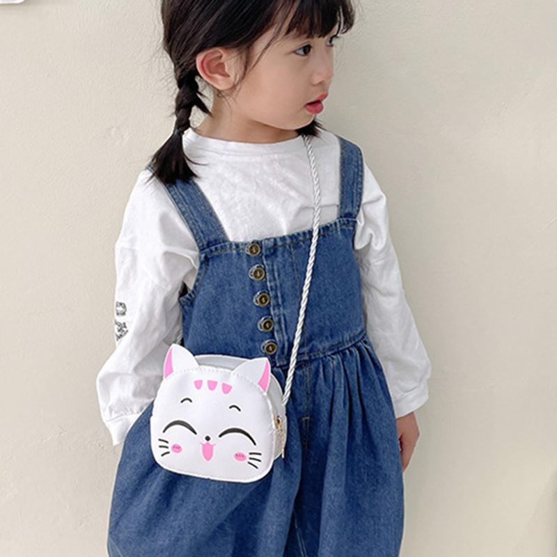 Túi Đeo Vai Da PU Khóa Kéo Đựng Tiền Xu/Chìa Khóa Đi Biển Tiện Dụng