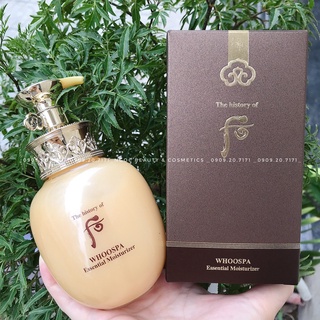 [SALE 50%- HÀNG CÔNG TY BAO CHECK TEM CHÍNH HÃNG] DƯỠNG THỂ WHOO SPA CAO CẤP WHOO ESSENTIAL MOISTURIZER 220ML