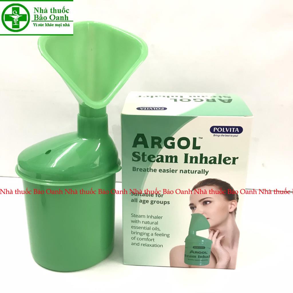 Bình xông mũi, Xông hơi tinh dầu Argol Steam Inhaler - Làm sạch và thông đường hô hấp Dung Tích 350ml