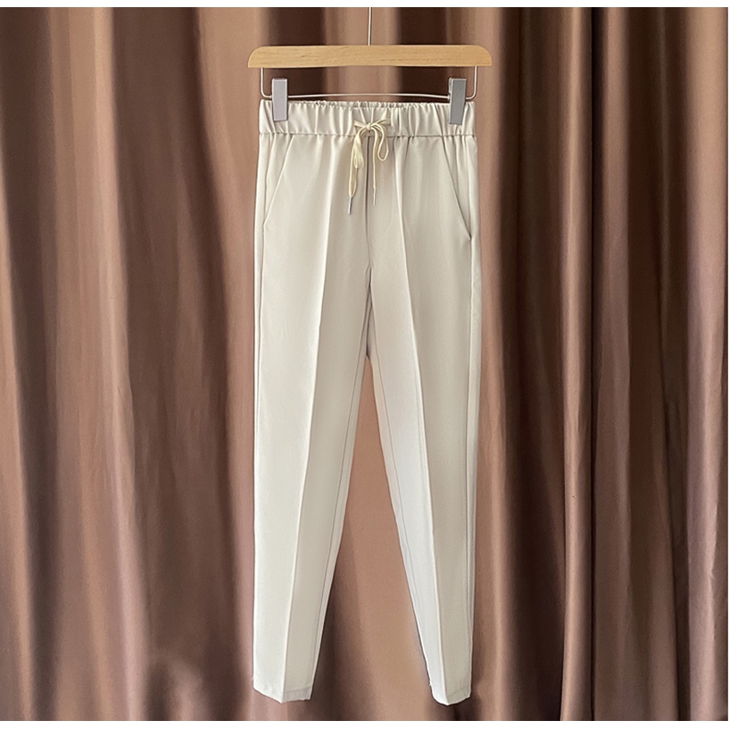Quần Baggy Nam Ống Đứng Dáng Suông Trơn Màu Basic Phối Dây Rút Thời Trang Mixstoreno.1 QUAN NAM 114V6