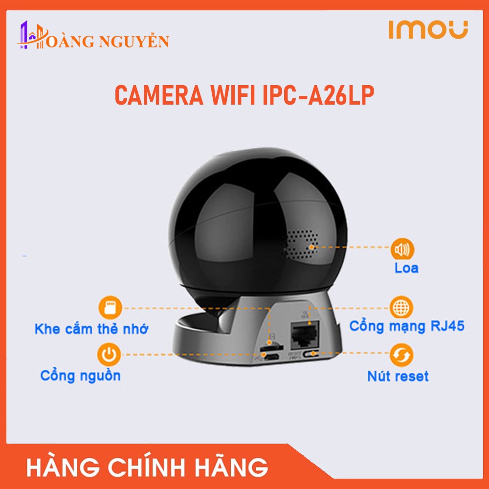 [ HÀNG CHÍNH HÃNG] Camera Wifi IPC-A26LP 2.0MP.