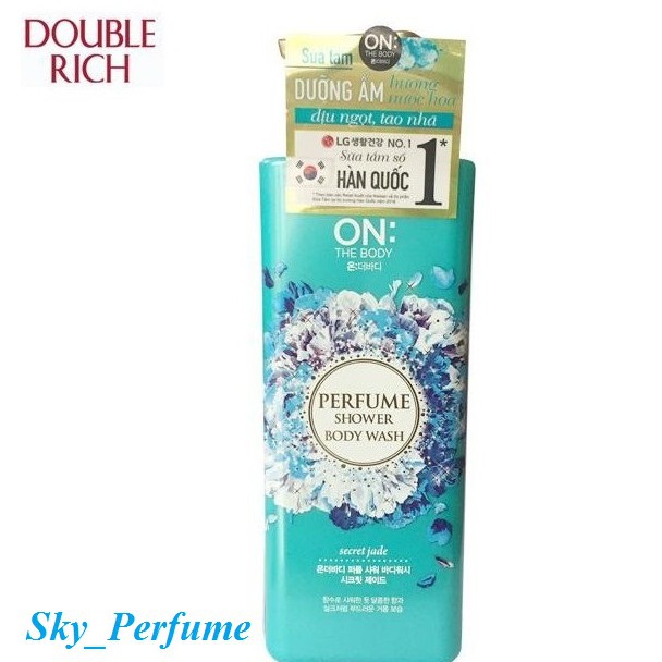 Sữa Tắm Hương Nước Hoa On The Body Perfume Secret Jade 500g
