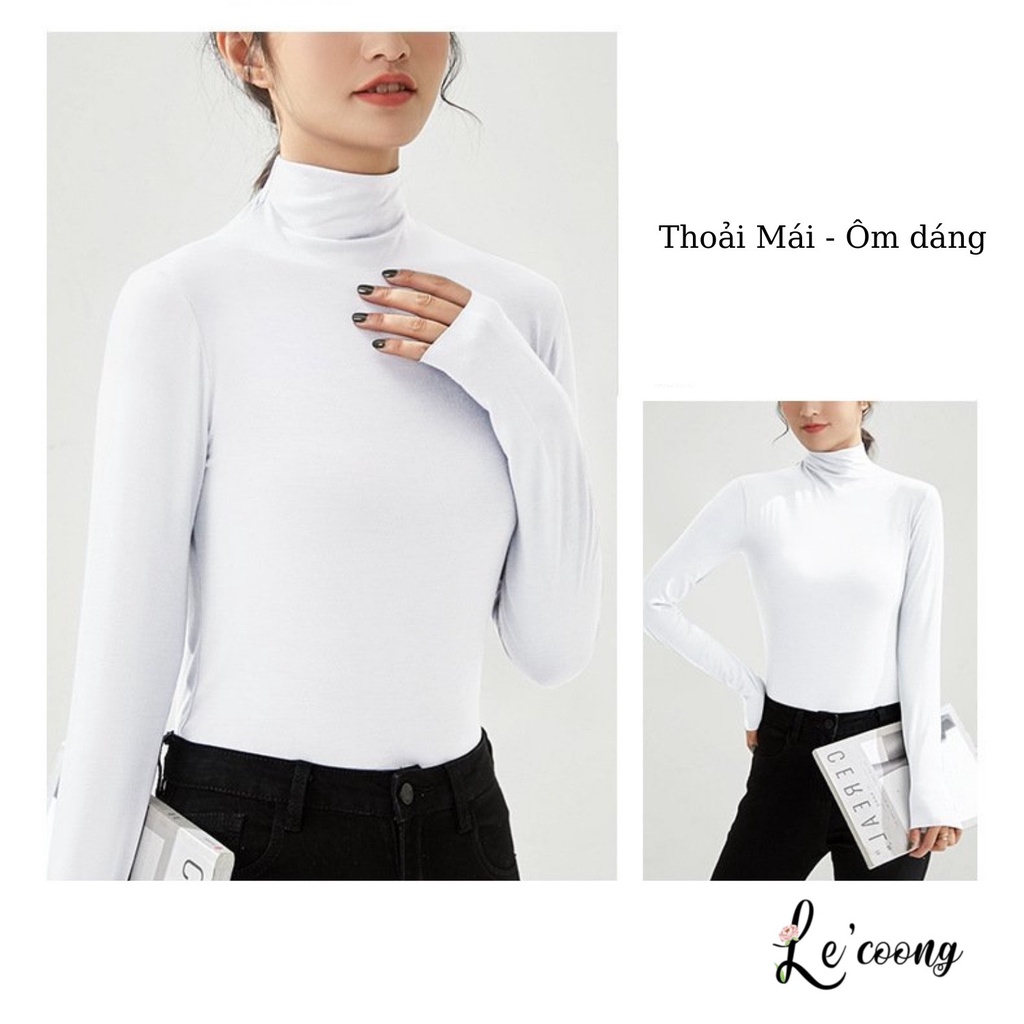 Áo Giữ Nhiệt Thiết Kế LECOONG GN01 Vải Cotton Bốn Chiều