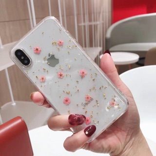 Ốp lưng hoa khô ép