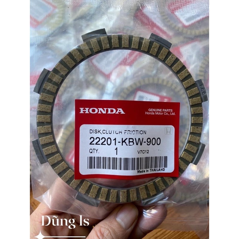 Bộ 5 lá bố nồi Honda Thailand cho Nova Tena Nova Dash Ls Beat, lá côn nova