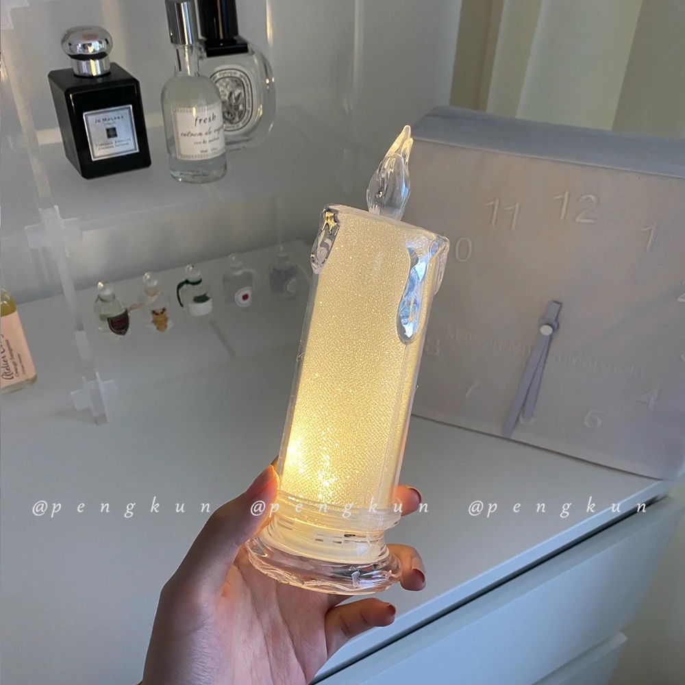 Đèn ngủ trang trí phòng ngủ hình cây nến độc đáo