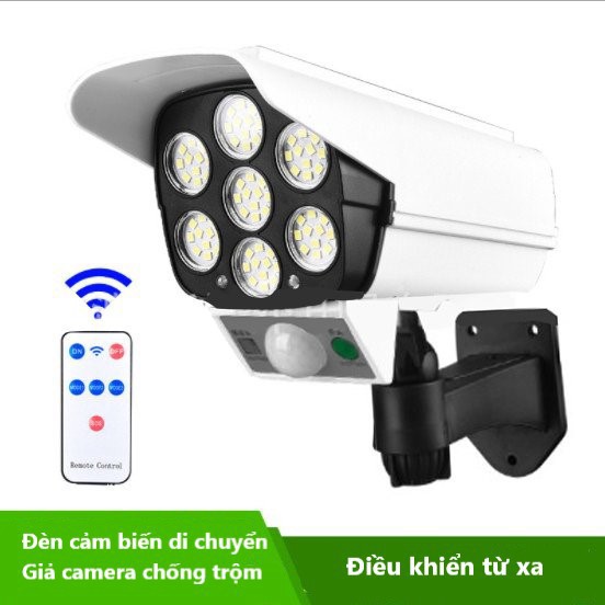 Đèn COB Cảm Biến Di Chuyển Thông Minh - Ngụy Trang Camera Chống Trộm - Sử Dụng Năng Lượng Mặt trời - K1138 💥SIÊU HOT💥