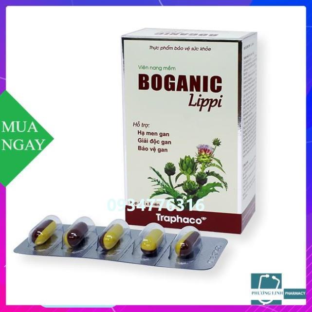 BOGANIC LIPPI - SẢN PHẨM GIÚP HẠ MEN GAN - GIẢI ĐỘC GAN - BẢO VỆ GAN