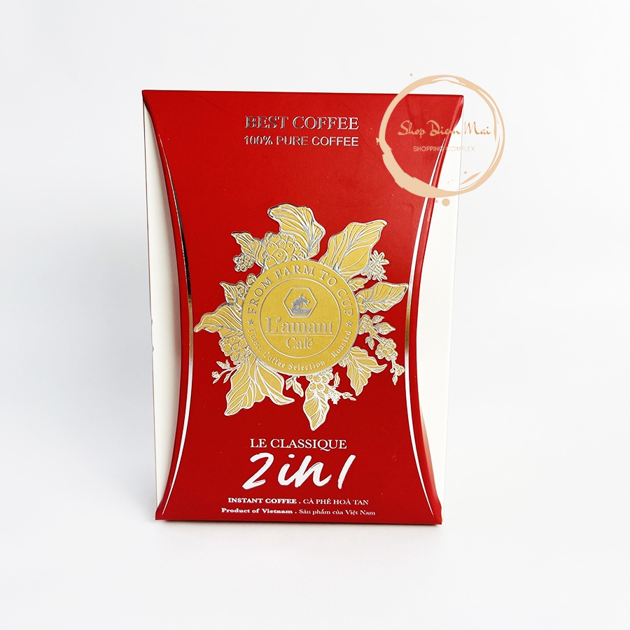 Cà Phê hoà tan L'amant Cafe LE CLASSIQUE 2in1 | BigBuy360 - bigbuy360.vn