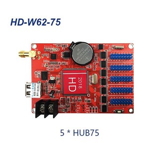 Card điều khiển HD-W62-75 ,dùng cho led ma trận,điều khiển 5 tầng led