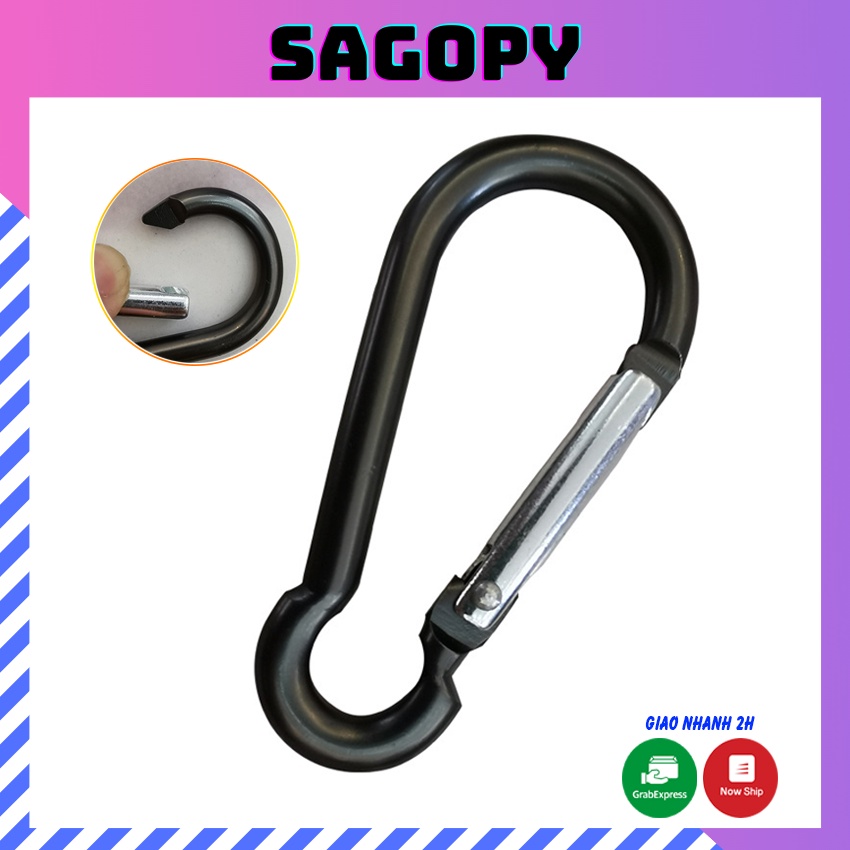 Móc khóa cute cài airpod, móc khóa treo ba lô, xe máy, đa năng, basic, tiện lợi, giá rẻ, Sagopy