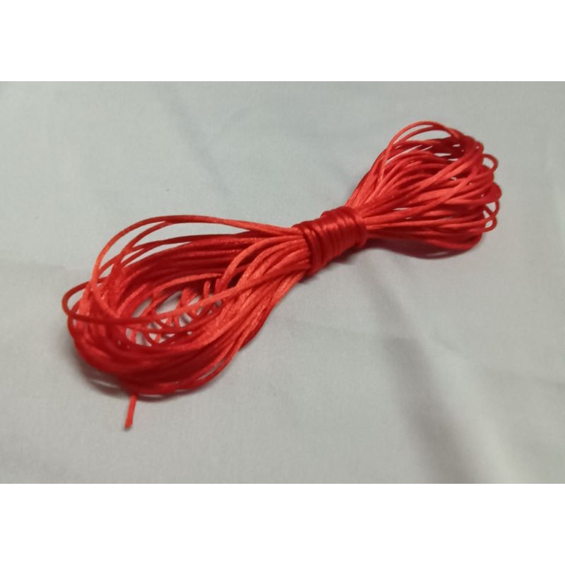 Bó 5m dây tim đan vòng chất dù bóng size 1.5mm đẹp