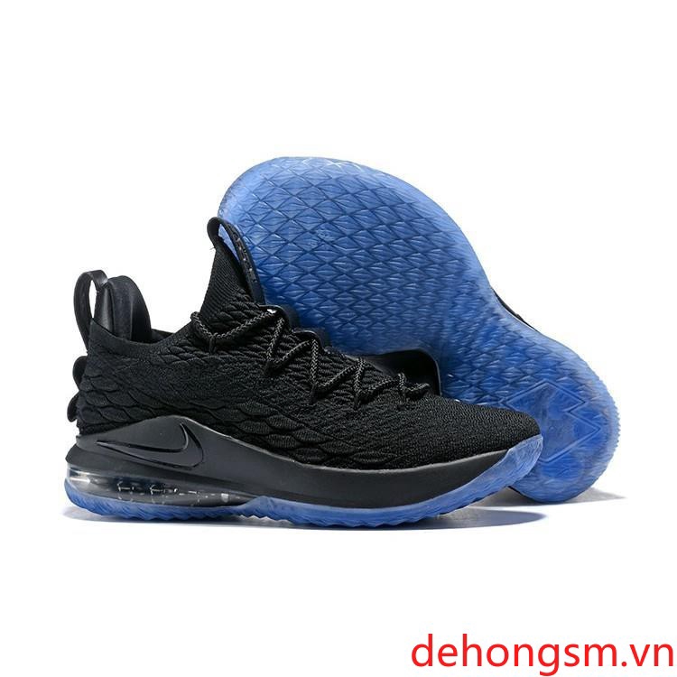 Giảm giá Giày bóng rổ Nike Soldier 15 màu đen và vàng Lebron James PE -589