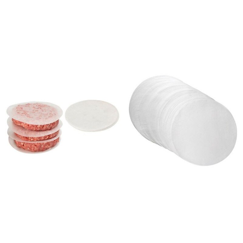 Giấy lót nướng bánh burger hình tròn bằng silicone 2 lớp không dính