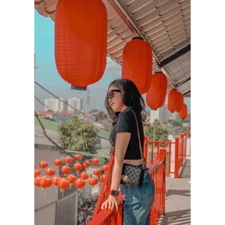 (RẺ NHẤT SHOPEE) TÚI CNK TRÁM NHỎ SIZE 19CM