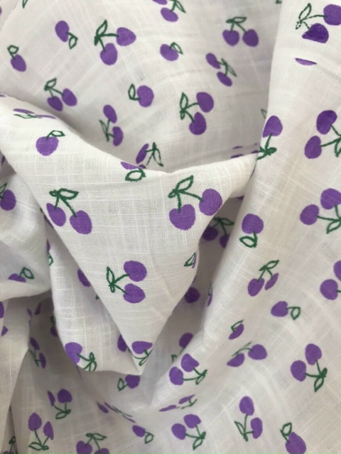 Vải thô boi quả chẻy mềm mát