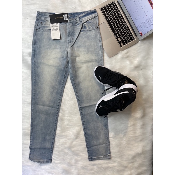 Quần jean nam zara slimfit
