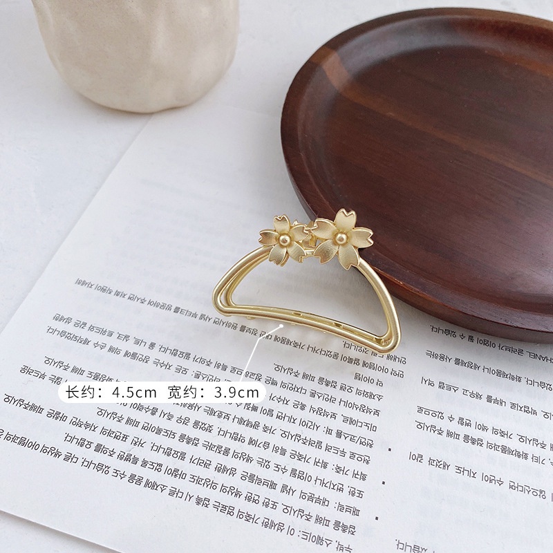 Kẹp tóc đính ngọc trai nhân tạo kiểu dáng thanh lịch cho nữ