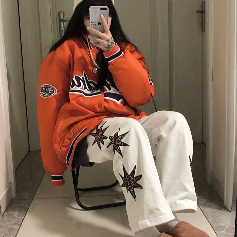 Áo Khoác Bóng Chày Form Rộng Thời Trang Mỹ 2021 | BigBuy360 - bigbuy360.vn