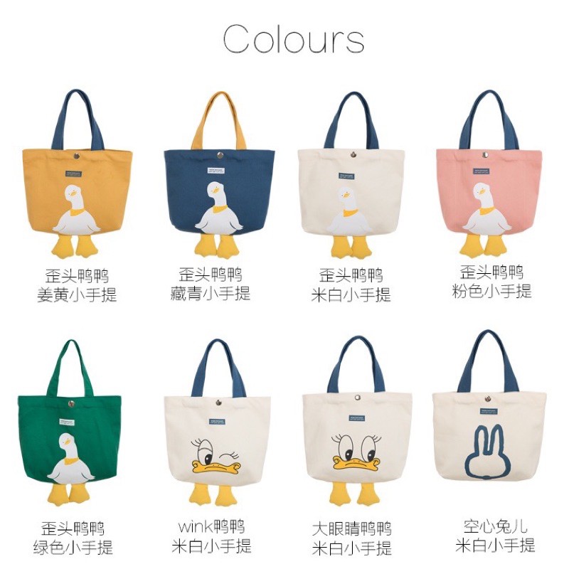 TÚI TOTE DUCKIE