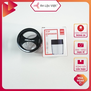 Hộp đựng kim kẹp Deli nam châm 9881