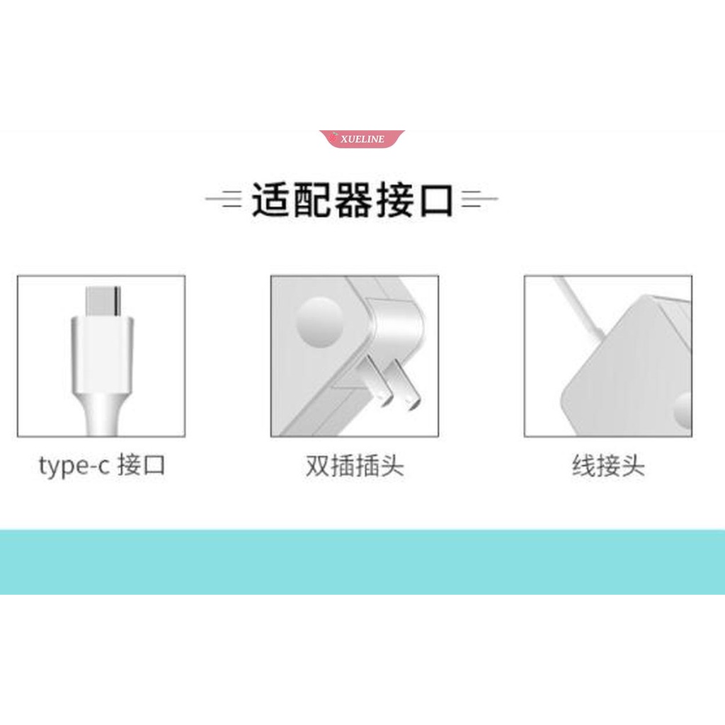 Bộ Sạc Laptop HUAWEI 5V 3A/9V 3A/12V 65W AC Dành Cho HUAWEI MATEBOOK X PRO MATEBOOKX MATEBOOK 14 type-c