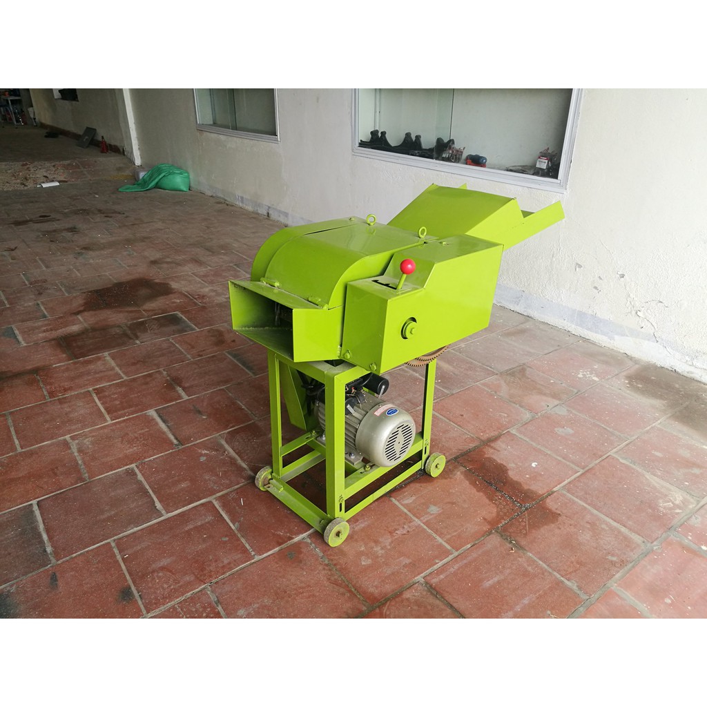 Máy băm có đa năng Băm cỏ voi - Cỏ Sả - Thân cây ngô - Mía - Bã mía - Băm rơm rạ Thép buồn băm dày - Dao băm nhiệt luyện