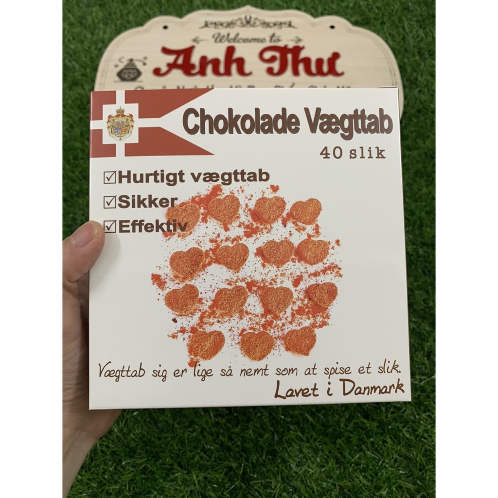 kẹo Socola Đan Mạch Chokolade Vægttab chính hãng