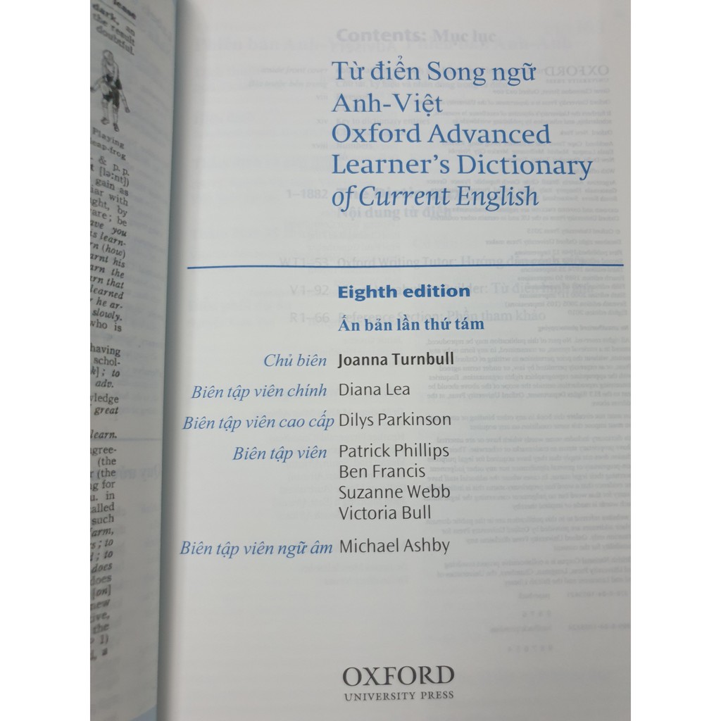 Từ điển Anh - Việt: Oxford Advanced Learner's Dictionary 8th Edition (With CD- Rom)