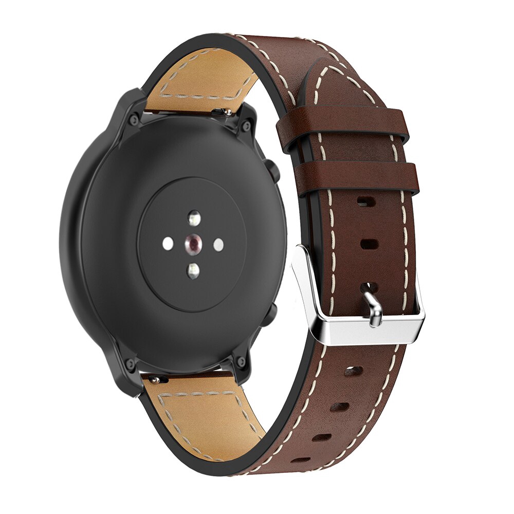 Dây Đeo Bằng Da 22mm Cho Đồng Hồ Thông Minh Huami Amazfit Gtr 47mm/gear S3