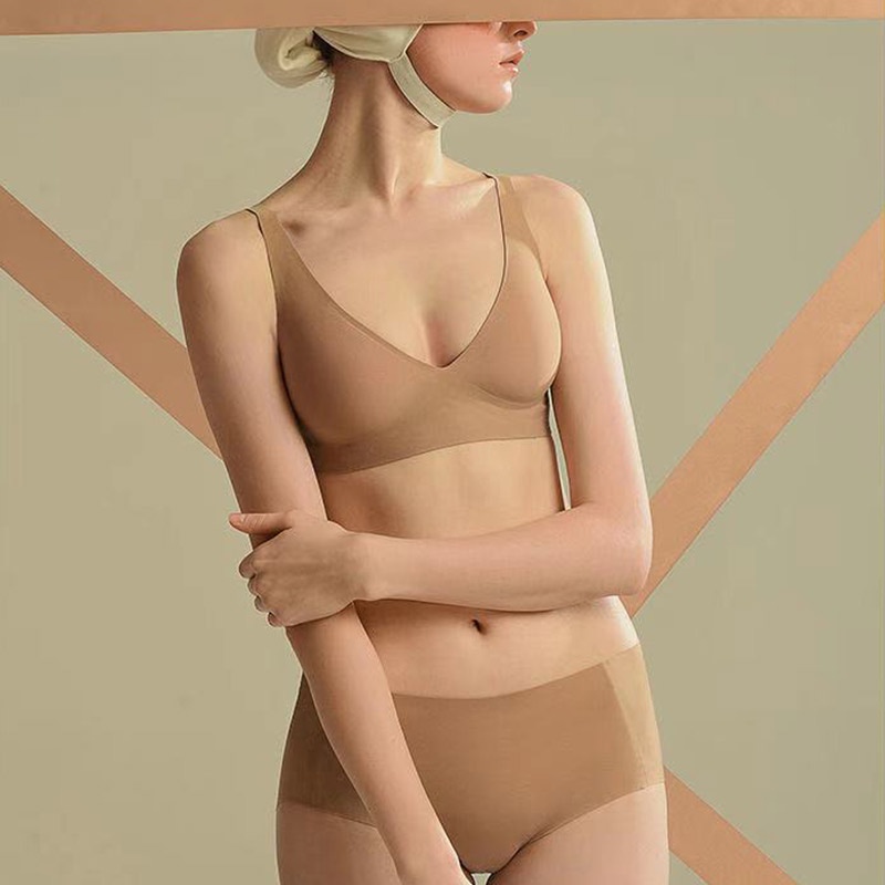 AOFEIQIKE AOFEIQIKE Áo Ngực Liền Mạch Phụ Nữ Đồ Lót Ấm Mềm Mại