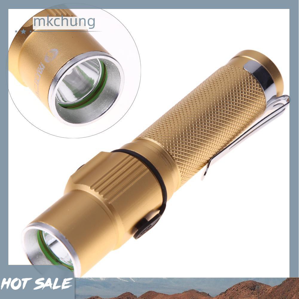 Đèn pin CREE XPE Q5 3 chế độ có vỏ nhôm chất lượng cao tiện lợi
