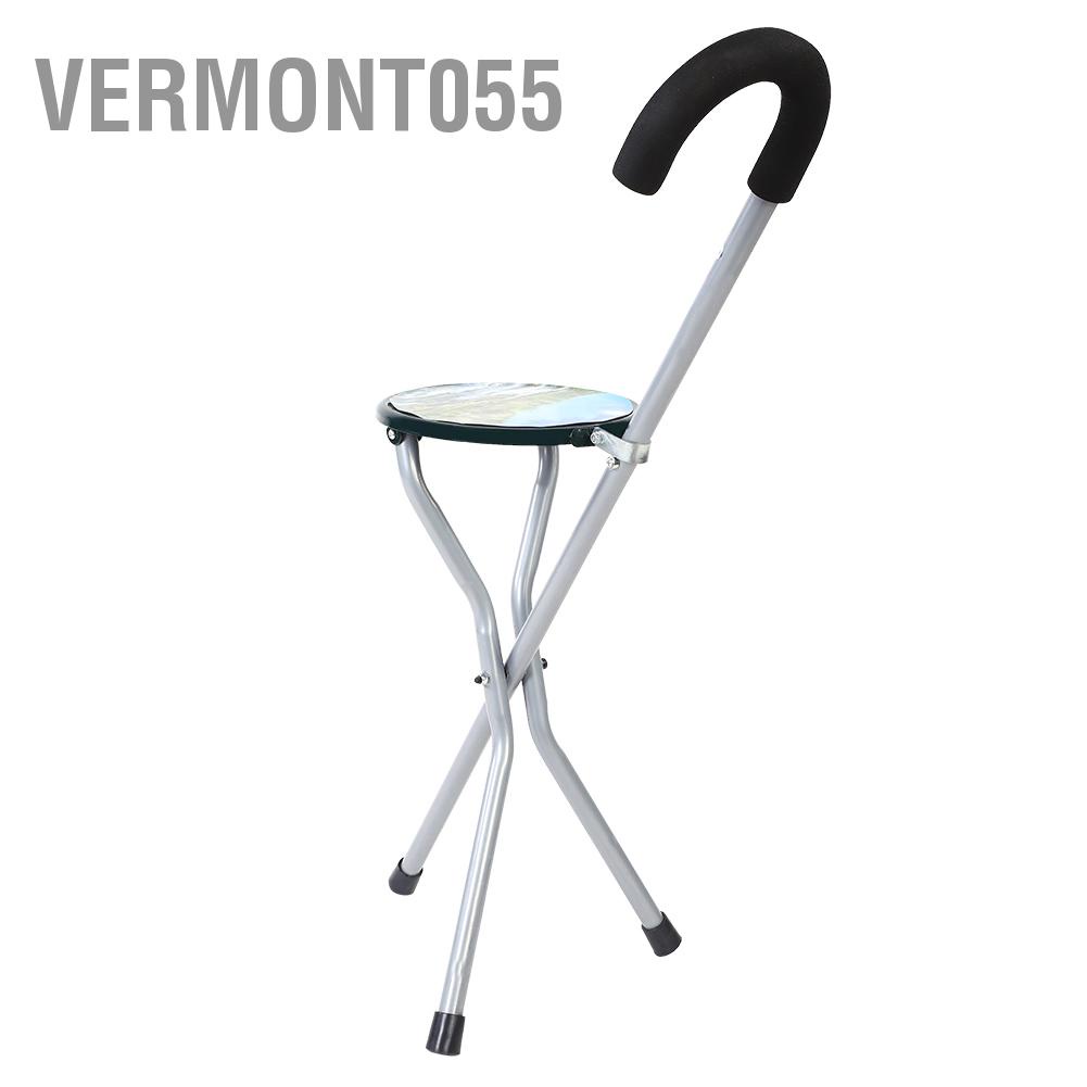 Có thể bán buôn Ghế đi bộ chân máy có thể gập lại di động ngoài trời Vermont055 Hàng giao ngay