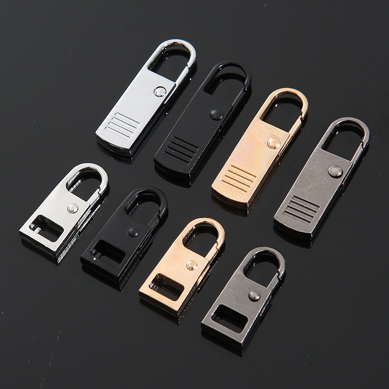 Set 5 Khóa Kéo Kim Loại Có Thể Tháo Rời Cho Quần Áo / Túi Xách / Áo Khoác / Giày