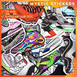 Giày SNEAKER #1] 100 Sticker chống nước/ dán laptop vali xe mũ bảo hiểm nhà cửa ...