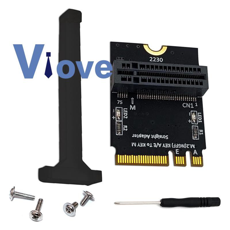 NVME SSD to M.2 Key A/E Convert Adapter Card for Macbook Air