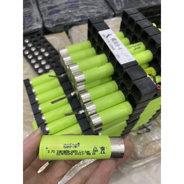 Cell pin 18650 hightsar dung lưong 2600mah - Xả 5C - 13A Bóc khối