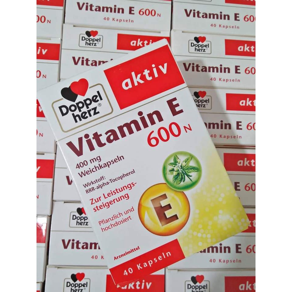Viên uống bổ sung Vitamin E để có 1 làn da đẹp - Hàng chuẩn Đức