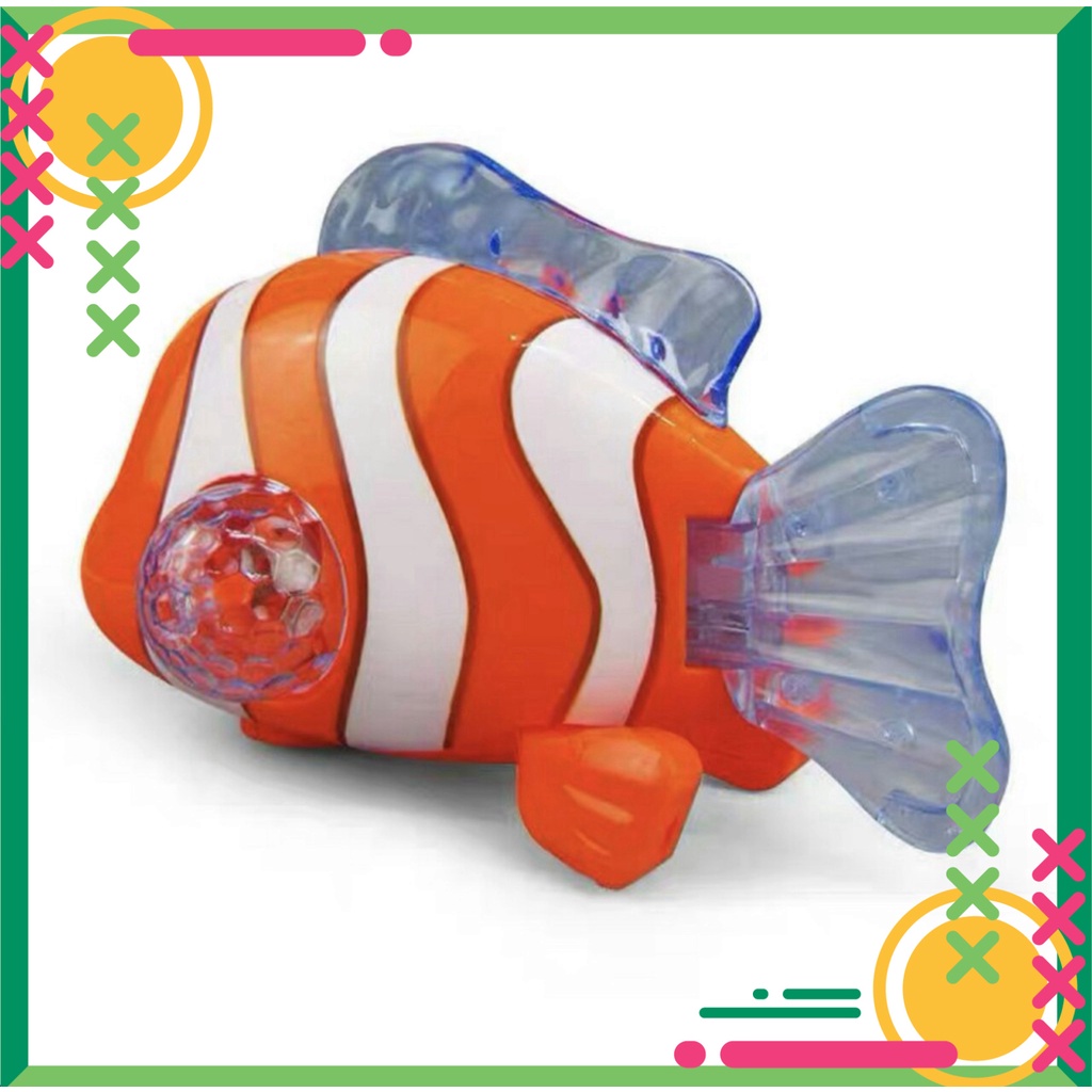 Đèn Trung thu cá NEMO có nhạc và đèn cho bé