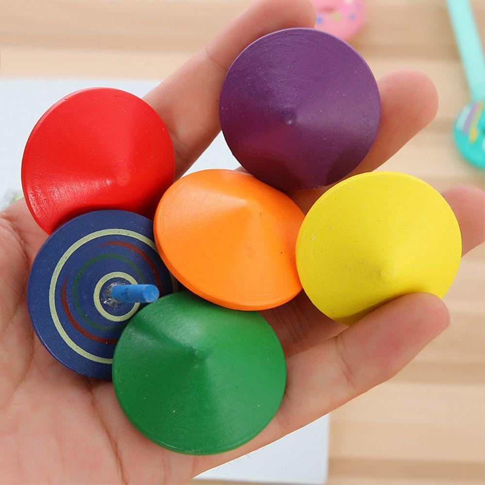 Đồ Chơi Con Quay REBUY1 Xoay Tròn Nhiều Màu Sắc Tinh Tế Cho Trẻ Em