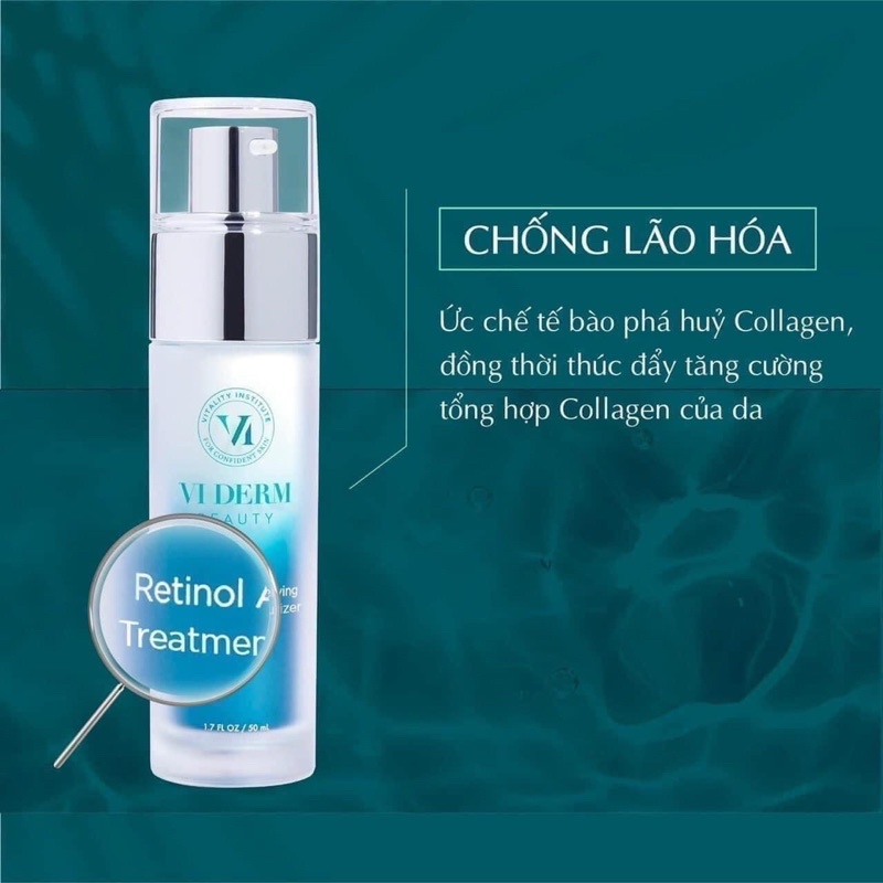 Kem dưỡng VI DERM trẻ hoá da toàn diện Retinol Age Defying