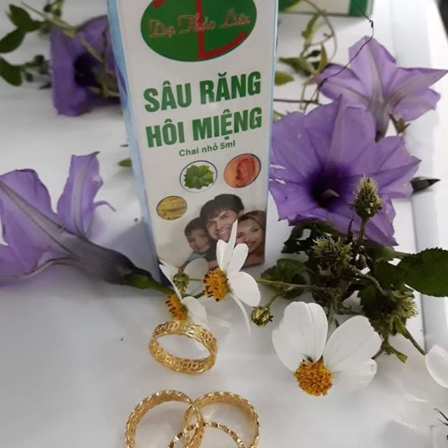 Tinh dầu sâu răng hôi miệng