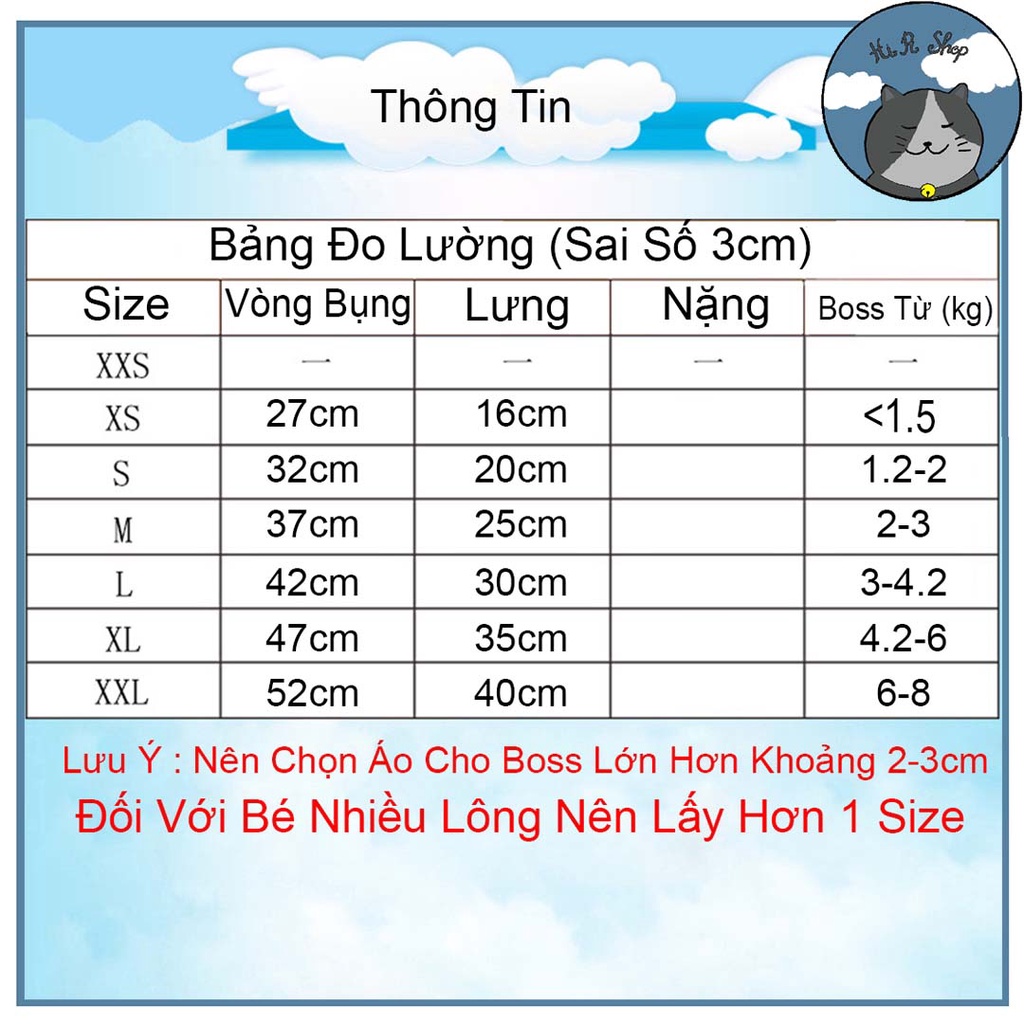 [FULLSIZE] Áo Thiết Kế Xinh Xắn Cho Thú Cưng Áo Mùa Đông Áo Tết Set 1 Cho Chó Mèo