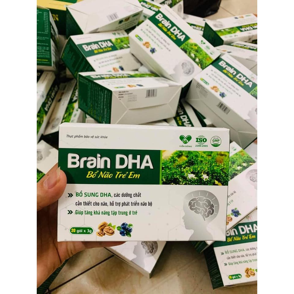 ✔️️️(Chính Hãng) G-Brain Hỗ trợ phát triển Trí Não, tăng cường hệ Miễn Dịch cho Trẻ