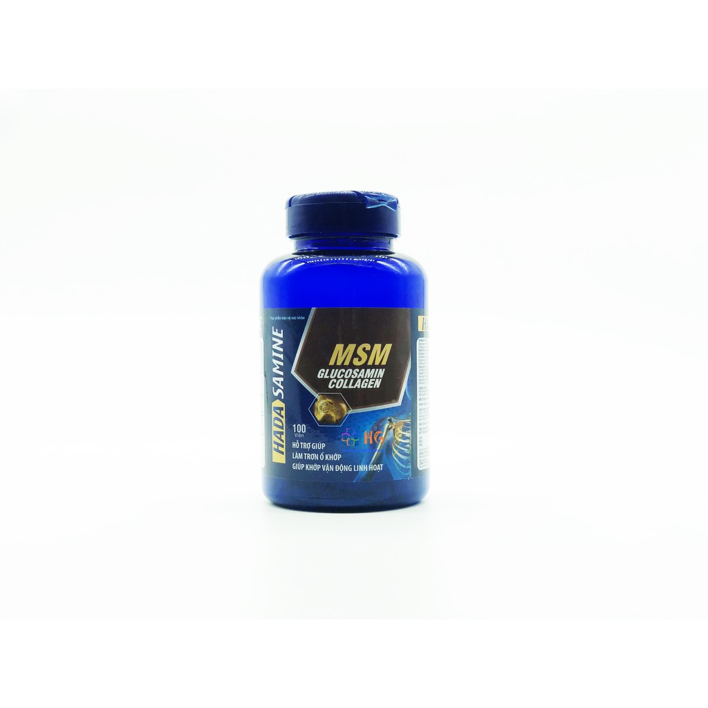 Hadasamine - Bổ sung Glucosamin, Canxi, Vitamin D3. Hỗ trợ làm trơn ổ khớp, giúp khớp vận động linh hoạt, giảm thoái hóa