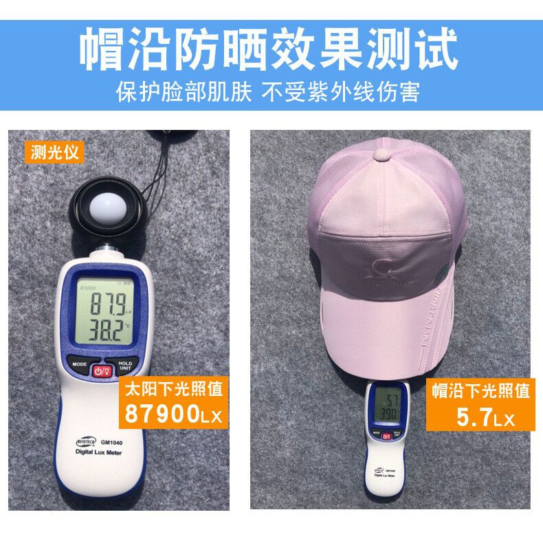 Mũ Lưỡi Trai Chống Nắng Chống Tia Cực Tím In Chữ G Có Thể Thu Gọn Thời Trang Mùa Hè Cho Nữ