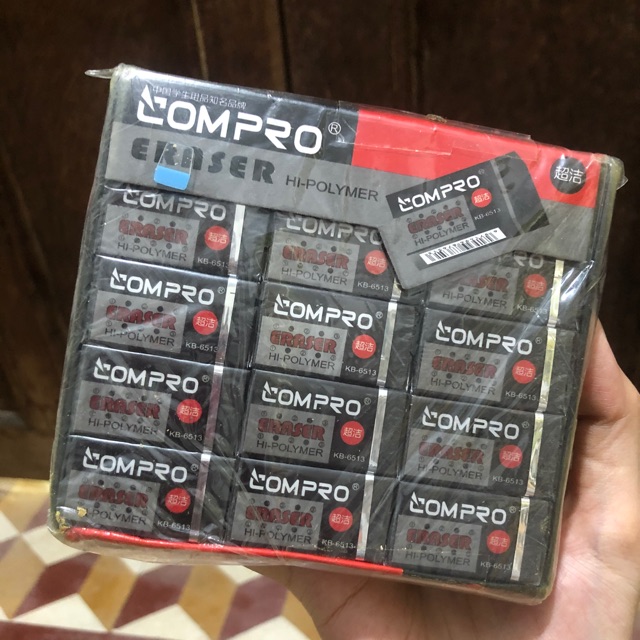 Combo gôm tẩy chì