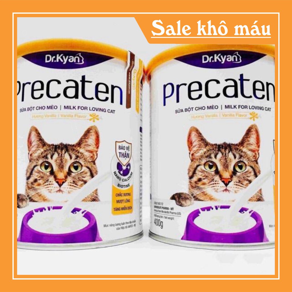 Sữa bột cho mèo Dr.Kyan Precaten 400g - 110g