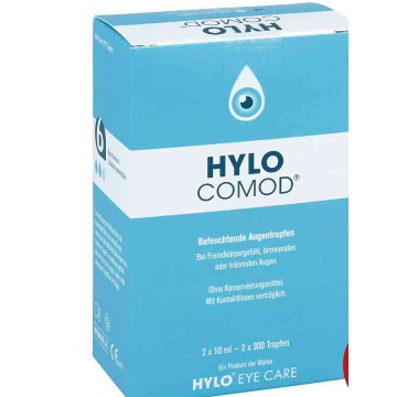 Thuốc nhỏ mắt Hylo Comod 2x 10ml